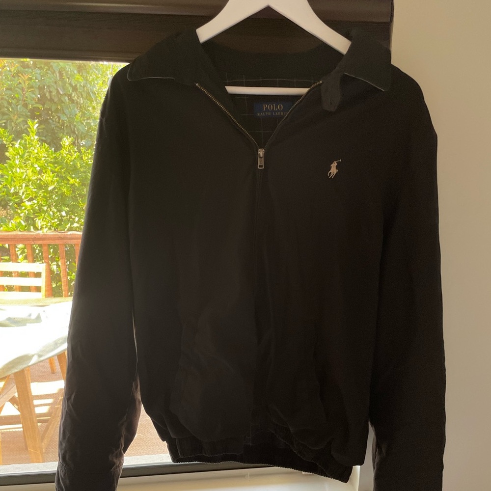 Selling a Large Black Polo Zip Up